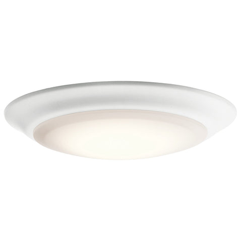 Flush Mount 1Lt LED - 43846WHLED27